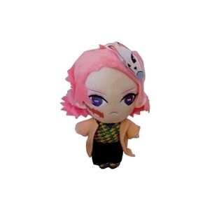 Demon  Slayer‎ Anime Sabito W/ Fox Mask Plushie Stuffed Toy